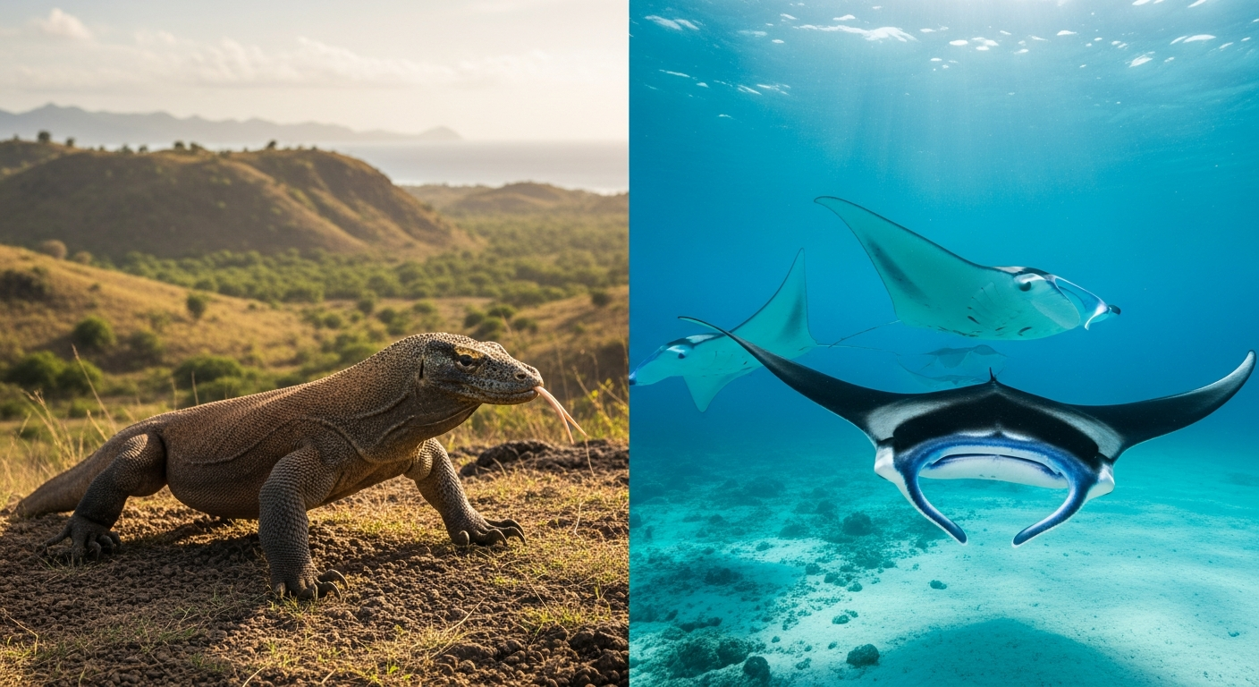 Komodo Dragons vs. Manta Rays: Where to Focus Your 2027 Komodo National Park Expedition for Wildlife